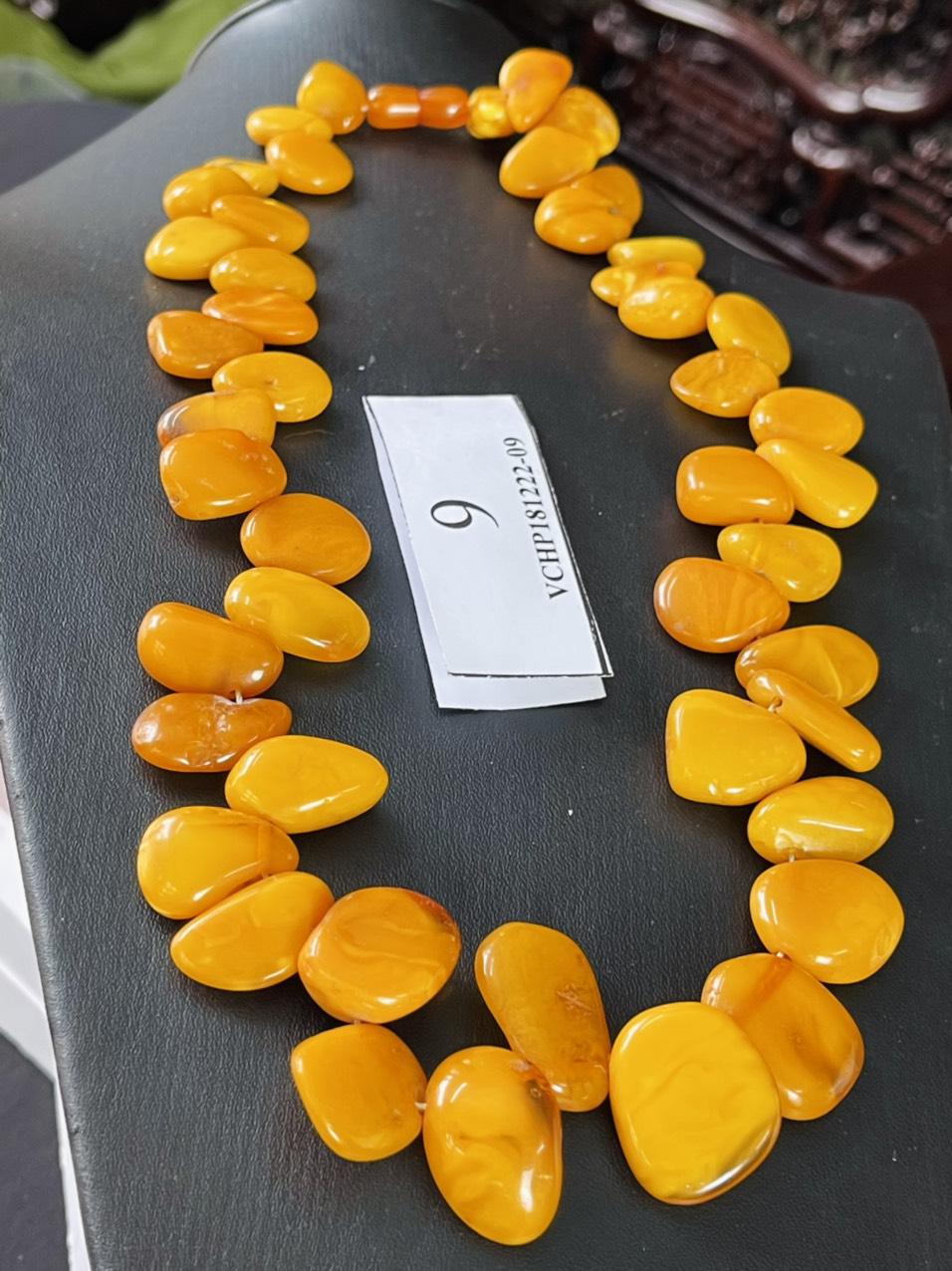 Vòng cổ Hổ phách VCHP181222-09