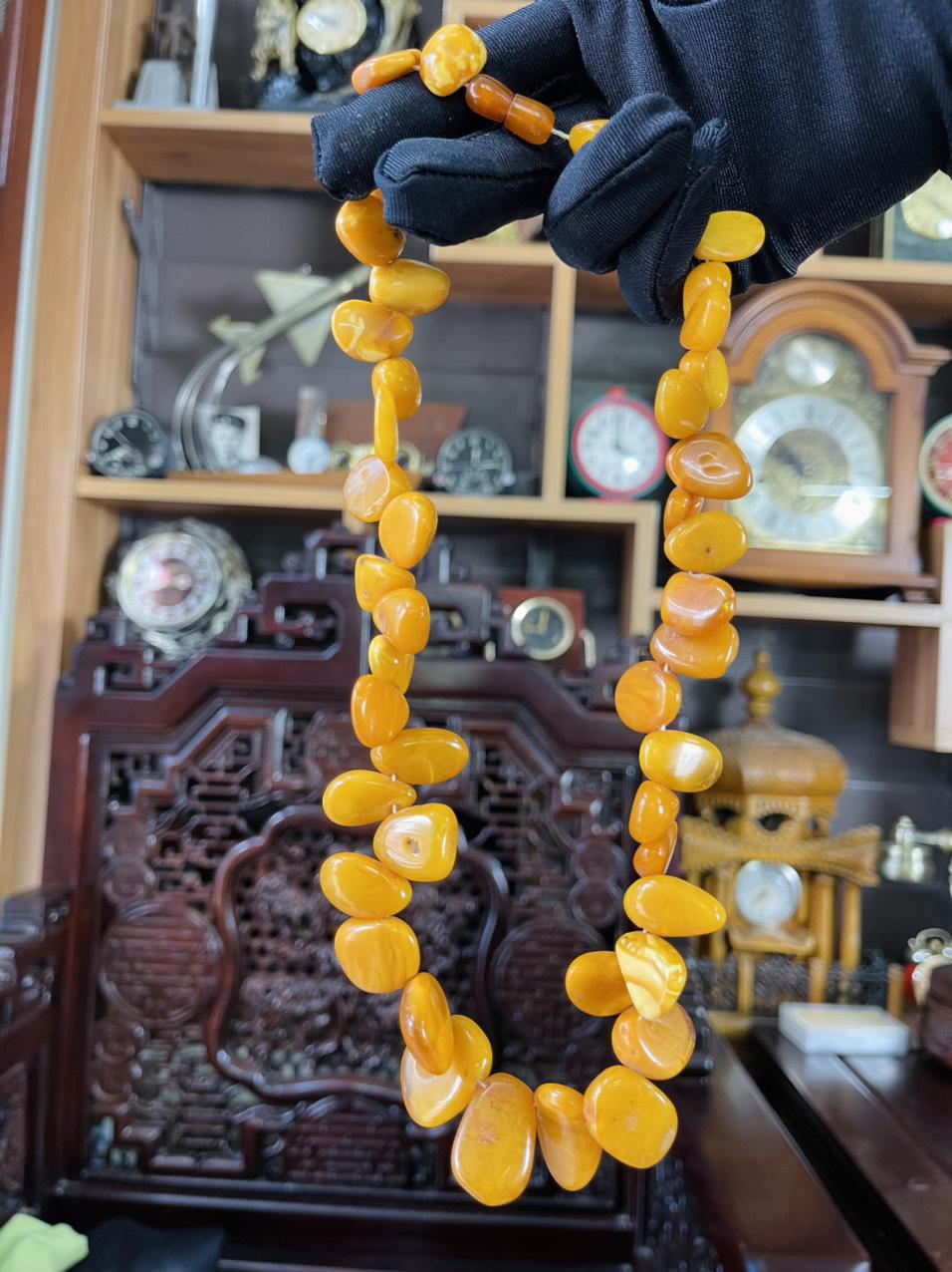 Vòng cổ Hổ phách VCHP181222-09