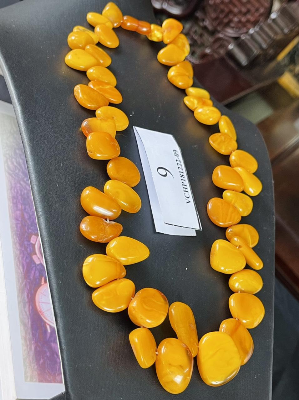 Vòng cổ Hổ phách VCHP181222-09