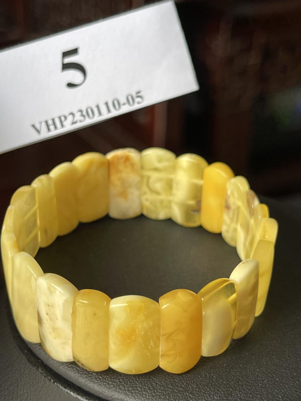 Vòng hổ phách VHP230110-05