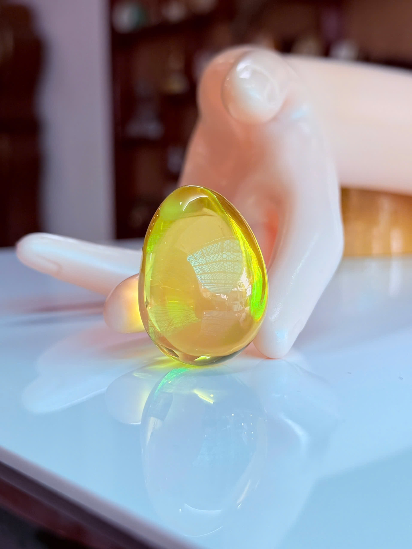 Mặt đá hổ phách Baltic nguyên khối – sự kết hợp hoàn hảo giữa thiên nhiên và nghệ thuật MHP310522-05