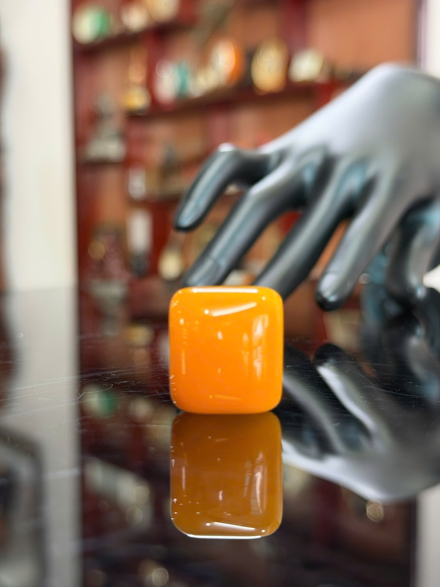 Viên Hổ Phách Baltic Tự Nhiên Nguyên Khối 22mm – Mã 170326-01 | 5,81g | Chế Tác Mặt Dây Chuyền và Nhẫn Cao Cấp