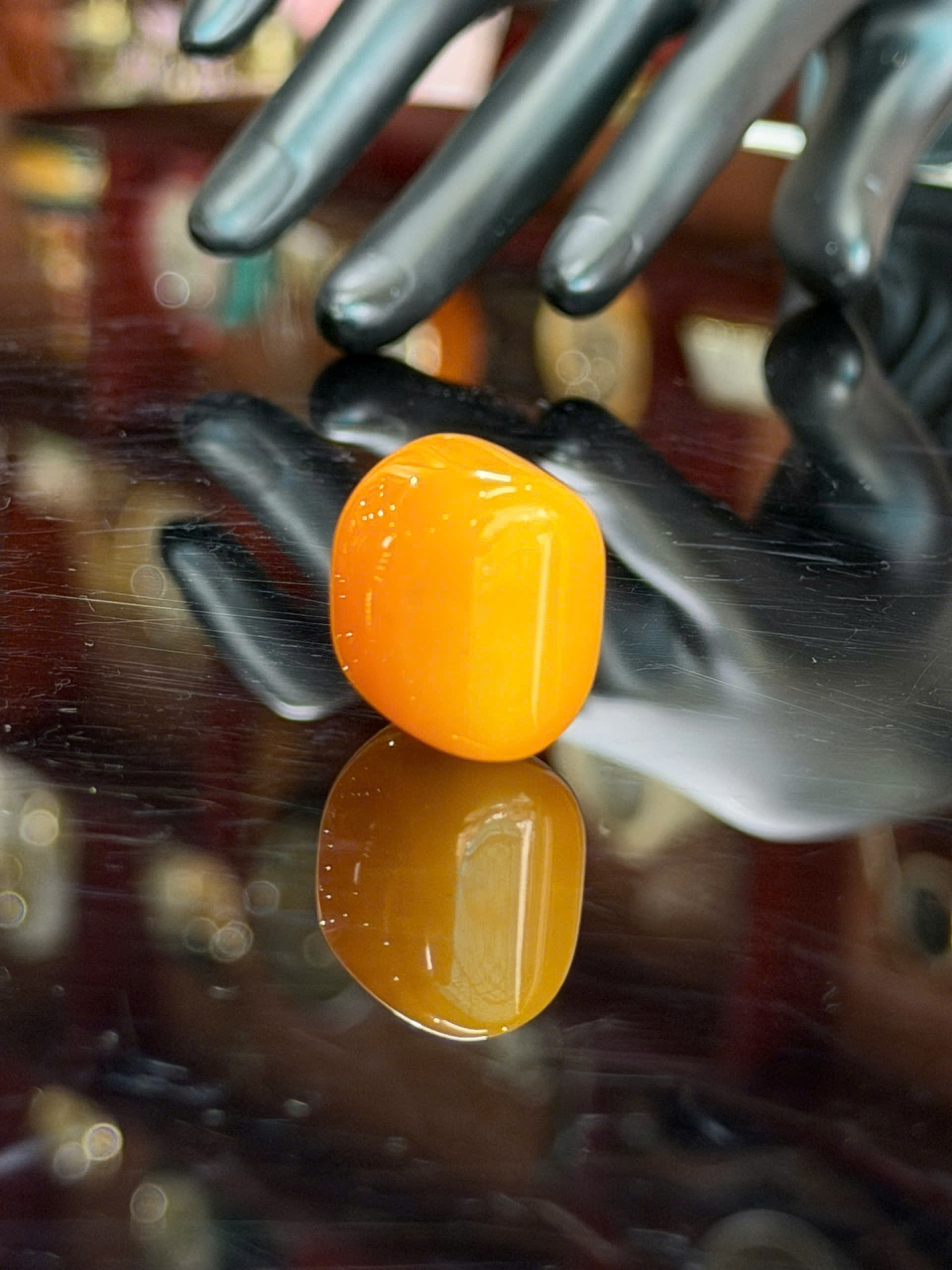 Viên Hổ Phách Baltic Tự Nhiên Nguyên Khối 22mm – Mã 170326-01 | 5,81g | Chế Tác Mặt Dây Chuyền và Nhẫn Cao Cấp