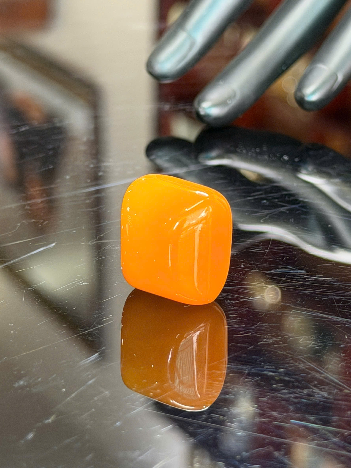 Viên Hổ Phách Baltic Tự Nhiên Nguyên Khối 22mm – Mã 170326-01 | 5,81g | Chế Tác Mặt Dây Chuyền và Nhẫn Cao Cấp