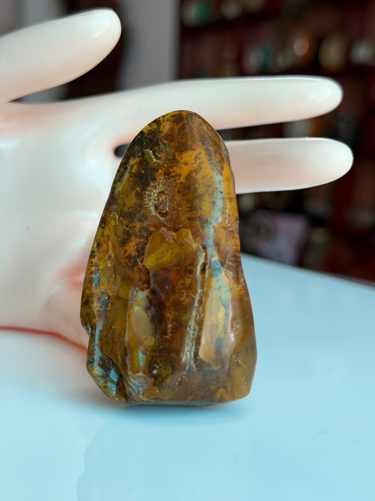 Mặt dây chuyền Hổ Phách MHP090422-14