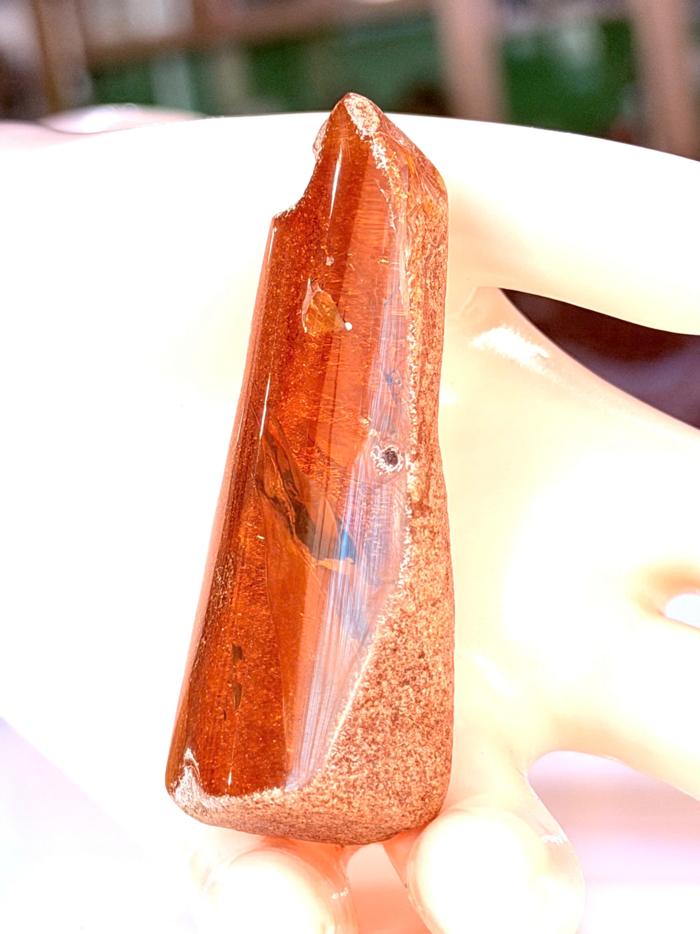 Mặt hổ phách thô MHPT250322-18