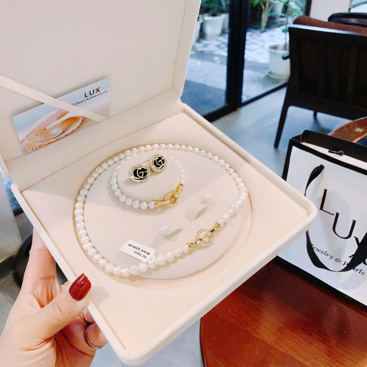 Set Trang Sức Ngọc Trai Thật Cao Cấp – Món Quà Tinh Tế Cho Phái Đẹp