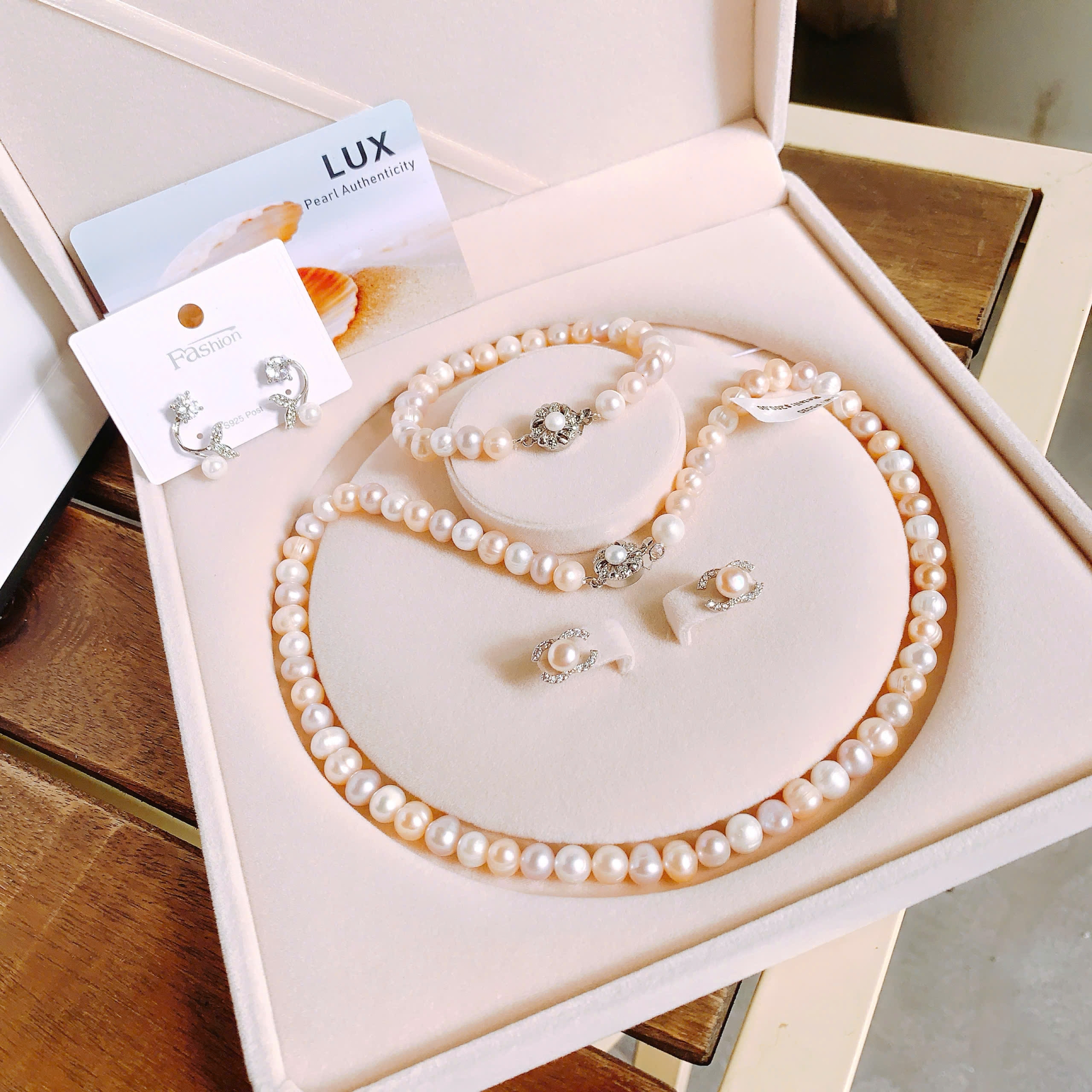 Set Ngọc Trai Tứ Quý Phong Thủy  – Bộ Trang Sức Sang Trọng, Ý Nghĩa Và Giá Trị Vượt Trội 252NT030