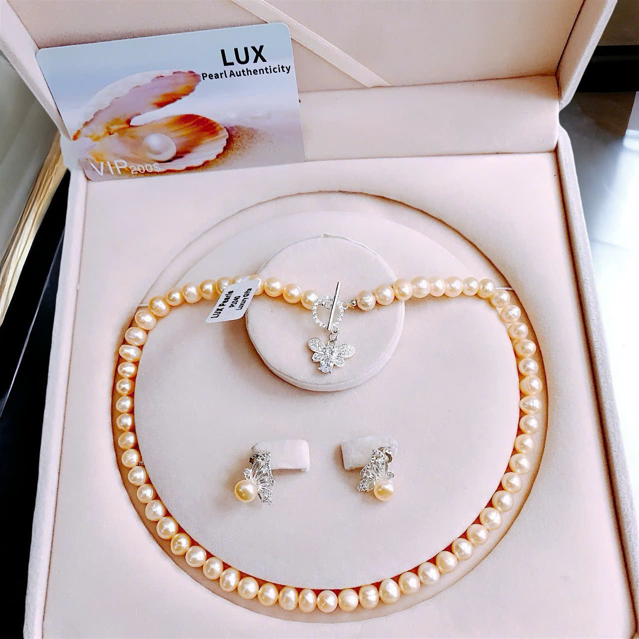 SET NGỌC TRAI P1040 ÁNH HỒNG SIÊU XINH