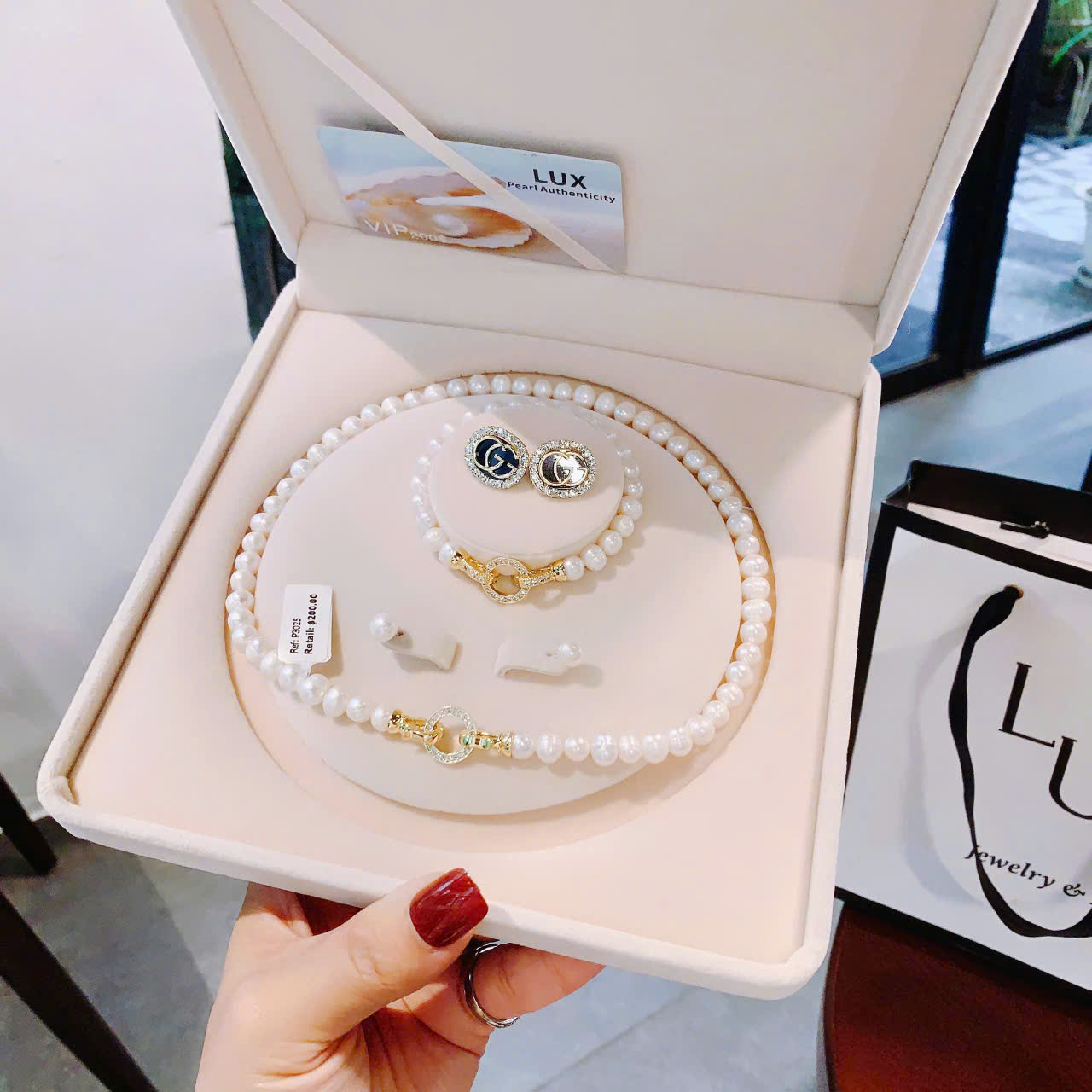 Set Trang Sức Ngọc Trai Thật Cao Cấp – Món Quà Tinh Tế Cho Phái Đẹp