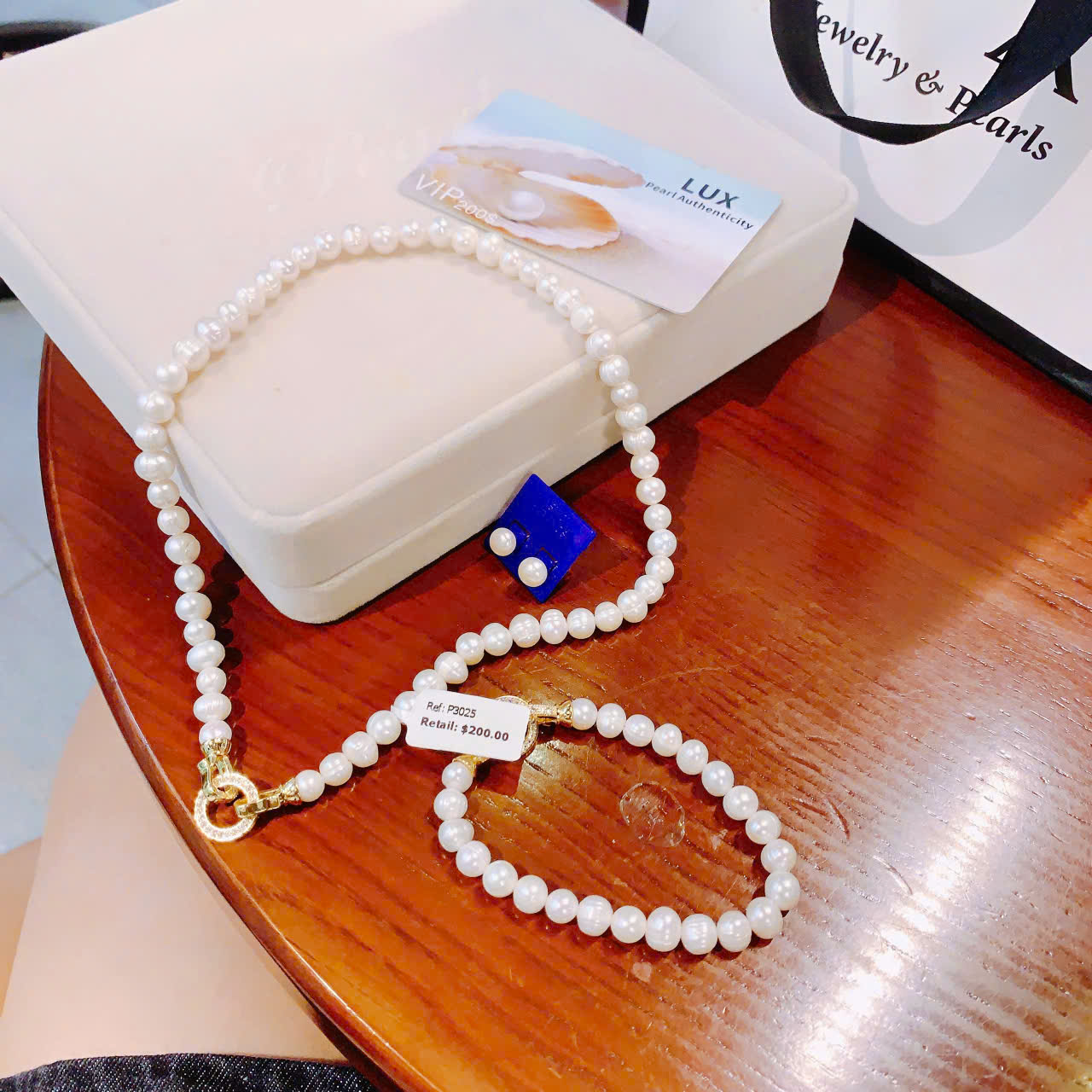 Set Trang Sức Ngọc Trai Thật Cao Cấp – Món Quà Tinh Tế Cho Phái Đẹp