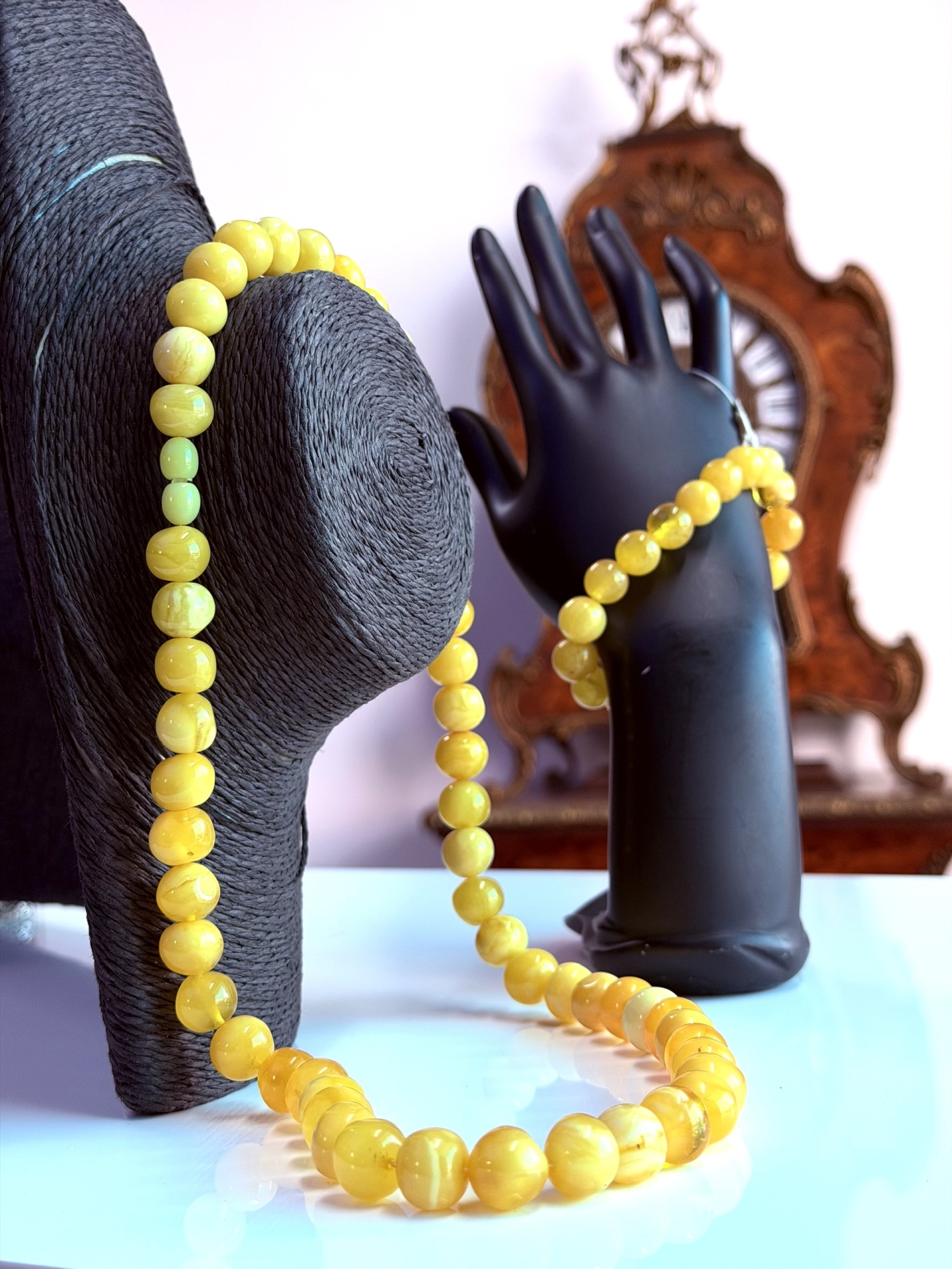 Bộ Trang Sức Hổ Phách Baltic 