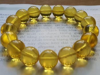 Vòng hổ phách Nga Baltic VHP100920-07 11,5 16,5cm 14,7g