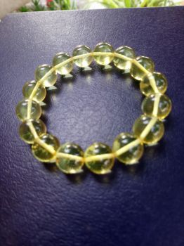 Vòng hổ phách Nga Baltic VHP24920-06 12ly 16,5cm 15,8g