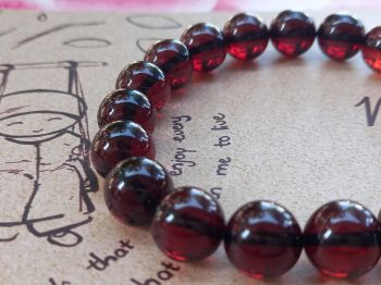 Vòng hổ phách Nga Baltic VHP241220-13 10,5ly 12,2g size 17,5