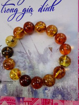 Vòng hổ phách Nga Baltic VHP021220-05 13,5ly 21,2g size 17