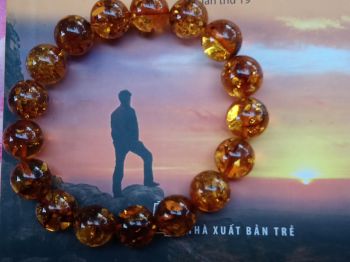 Vòng hổ phách Nga Baltic VHP021220-07 11,5ly 15g size 17