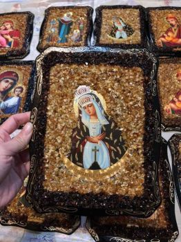 Tranh Hổ phách Nga Baltic