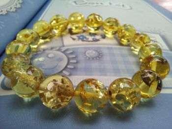 Vòng hổ phách Nga Baltic VHP070321-02 10,5ly 10,4g size 15,5