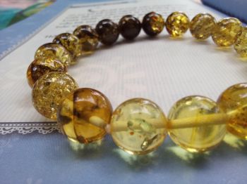 Vòng hổ phách Nga Baltic VHP070321-11 9,5ly 9g size 16