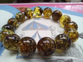 Vòng hổ phách Nga Baltic VHP070321-12 12ly 14,7g size 16