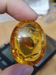 Amber Baltic - Mặt hổ phách Nga Baltic đẹp long lanh