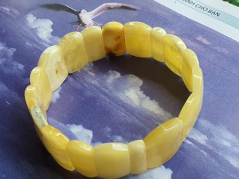 Vòng hổ phách Nga Baltic VHP220321-12 20x4 12,7g size 16,5