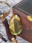 Nhẫn hổ phách Nga - màu khiết tự nhiên 100% bảo hành trọn đời