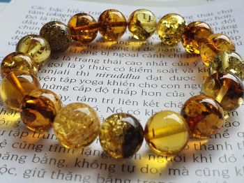 Vòng hổ phách Nga Baltic VHPMS126-08 11ly 12,8g size 16,2