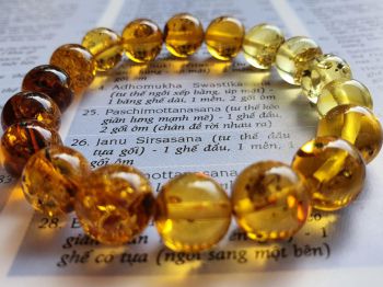 Vòng hổ phách Nga Baltic VHPMS127-07 10,3ly 11,2g size 16,2