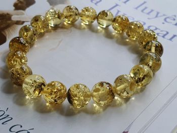 Vòng hổ phách Nga Baltic VHP230321-01 9ly 8,2g size 15,8