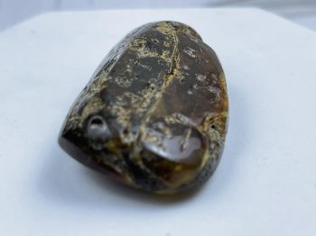 Mặt hổ phách thô MHPT251121-13 16,2g 57x31x16 mm