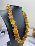 Vòng cổ hổ phách VCHP251121-17 134g 19 ly size 62 cm