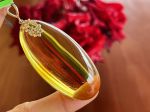 Mặt dây chuyền hổ phách 071221-10
