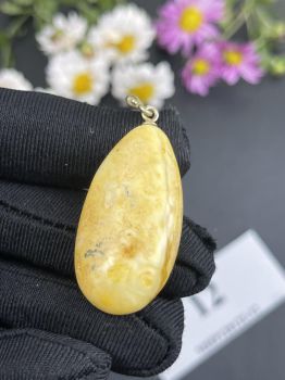 Mặt dây chuyền Hổ Phách MHP120122-12