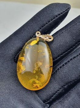 Mặt dây chuyền Hổ Phách MHP050322-15