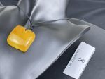 Mặt đá hổ phách bản vuông màu mật ong MHP010422-08
