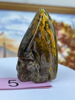 Mặt dây chuyền hổ phách MHP030422-05 Hổ Phách Sơn Tinh