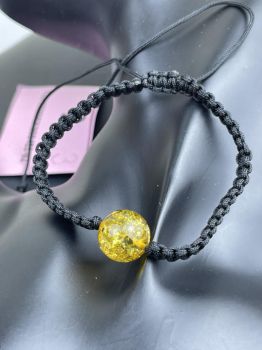 Vòng Hổ Phách chỉ đen VHPCHIDEN090422-02