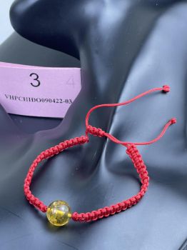 Vòng Hổ Phách chỉ đỏ VHPCHIDO090422-03