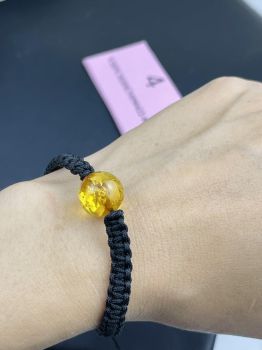 Vòng Hổ Phách chỉ đen VHPCHIDEN090422-04