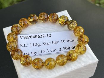 Vòng tay hổ phách VHP040622-12