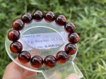 Vòng hổ phách Baltic huyết đỏ VHP190622-10