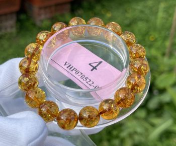 Vòng hổ phách Baltic tự nhiên VHP070522-04