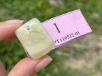 Mặt hổ phách màu trắng sữa MHPT110522-01
