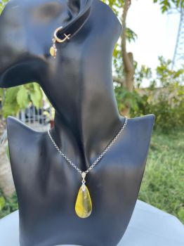 Mặt Đá Hổ Phách Baltic Tự Nhiên MHP110522-04 – Vẻ Đẹp Thanh Nhã, Tinh Tế Từ Tự Nhiên