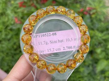 Vòng hổ phách VHP110522-08