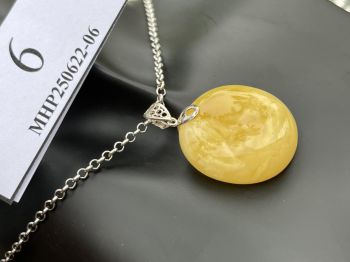 Mặt hổ phách Baltic tự nhiên MHP250622-06