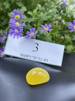 Mặt đá hổ phách vàng MHP170722-03