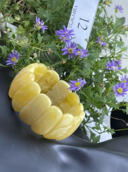 Vòng đeo tay hổ phách tự nhiên dạng bản VHP170722-12